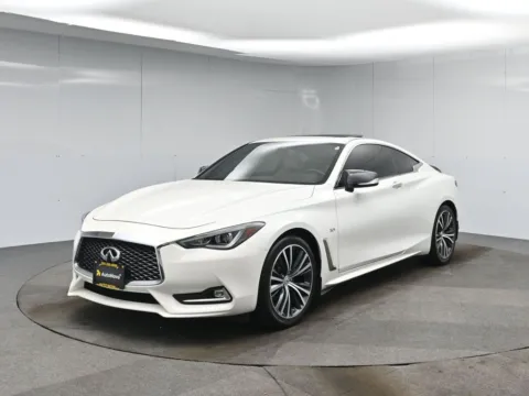 White 2018 INFINITI Q60 3.0t LUXE for sale in Fort Lee, NJ
