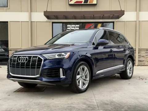 Blue 2022 AUDI Q7 PRESTIGE for sale in Powell, OH