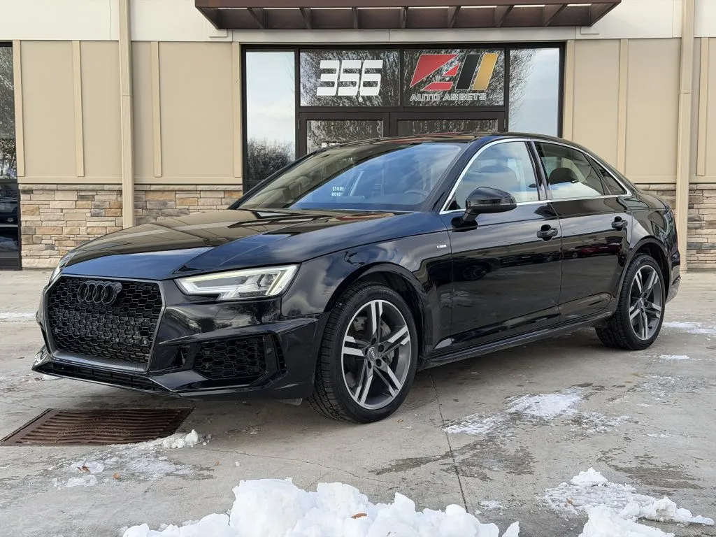 Black 2017 AUDI A4 PREMIUM PLUS for sale in Powell, OH
