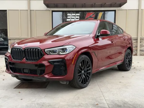 Red 2023 BMW X6 M50I for sale in Powell, OH