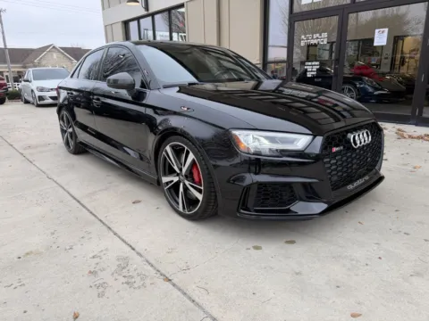 Another view of 2018 AUDI RS3 BLACK OPTIC for sale in Powell, OH at Auto Assets