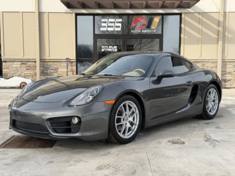 Gray 2014 PORSCHE CAYMAN for sale in Powell, OH