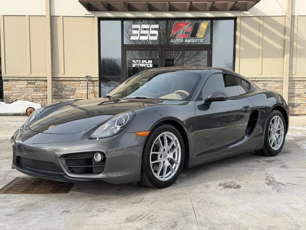 Gray 2014 PORSCHE CAYMAN for sale in Powell, OH