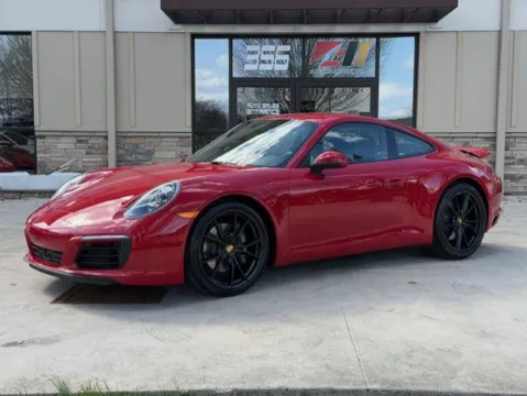Red 2018 PORSCHE 911 CARRERA for sale in Powell, OH