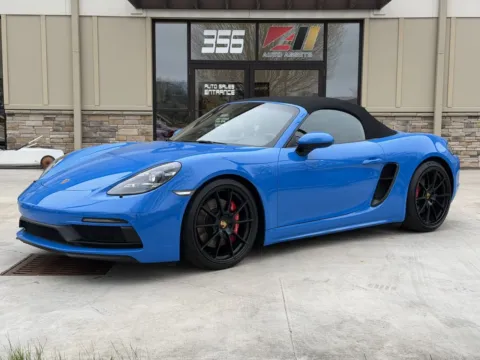 Blue 2022 PORSCHE BOXSTER GTS for sale in Powell, OH