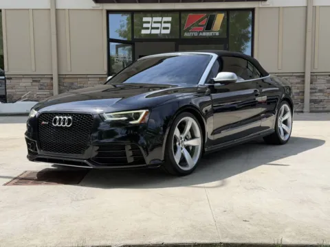 Black 2014 AUDI RS5 Cabriolet for sale in Powell, OH