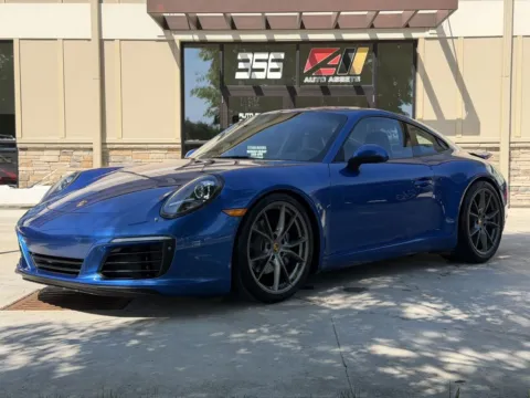 Blue 2017 PORSCHE 911 CARRERA for sale in Powell, OH