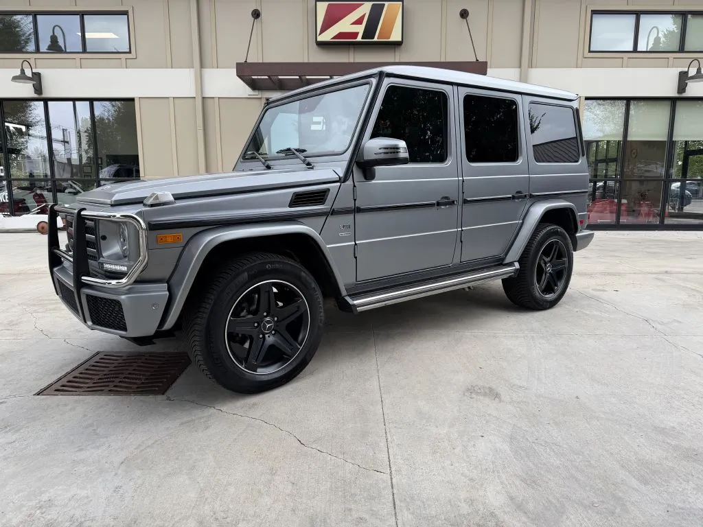 Gray 2018 MERCEDES-BENZ G-CLASS G550 for sale in Powell, OH