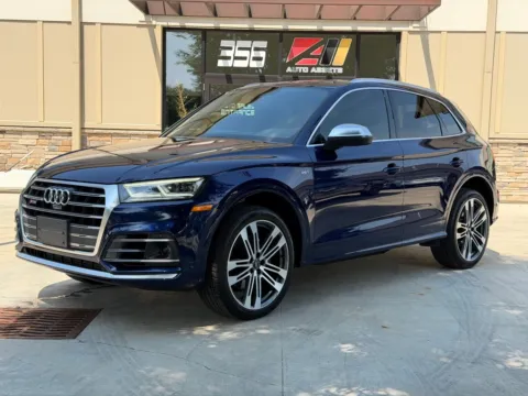 Blue 2018 AUDI SQ5 PRESTIGE for sale in Powell, OH