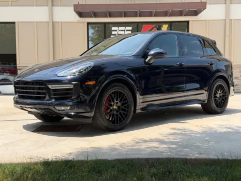 Blue 2016 PORSCHE CAYENNE GTS for sale in Powell, OH
