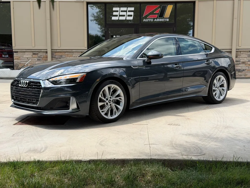 Gray 2023 AUDI A5 PREMIUM 40 for sale in Powell, OH