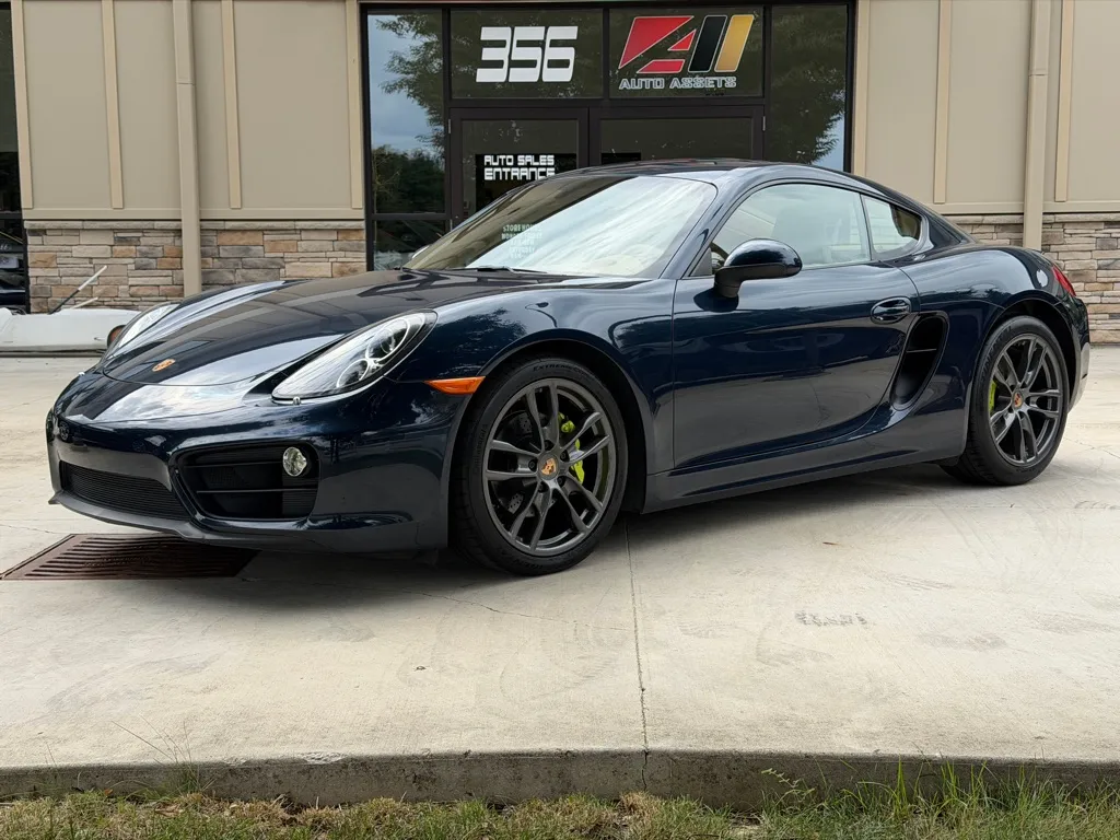 Blue 2015 PORSCHE CAYMAN for sale in Powell, OH