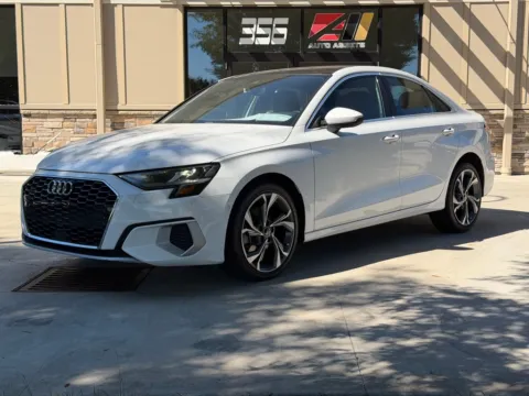 White 2022 AUDI A3 PREMIUM for sale in Powell, OH