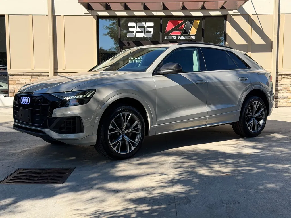 Beige 2023 AUDI Q8 PREMIUM for sale in Powell, OH