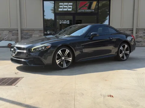 Black 2017 MERCEDES-BENZ SL 450 for sale in Powell, OH