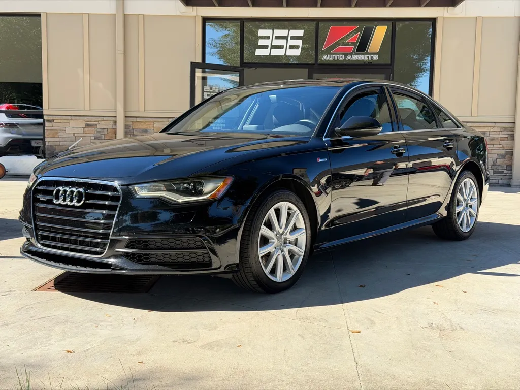 Black 2015 AUDI A6 PREMIUM PLUS for sale in Powell, OH