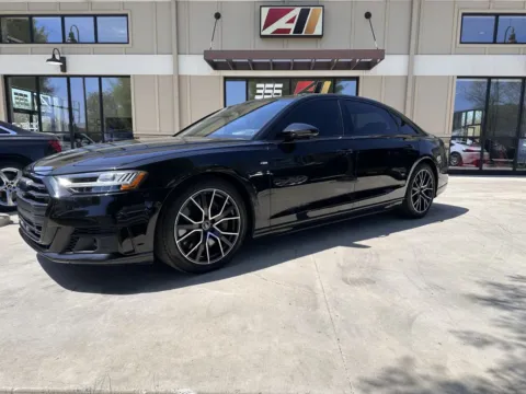 Black 2021 AUDI A8 L for sale in Powell, OH