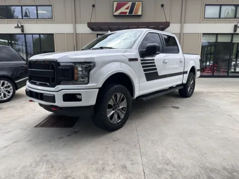 White 2018 FORD F-150 SUPERCREW for sale in Powell, OH