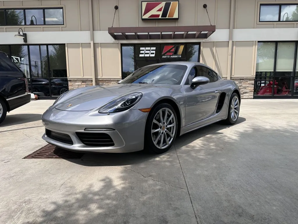 Silver 2017 PORSCHE CAYMAN for sale in Powell, OH