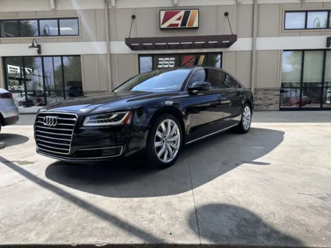 Black 2016 AUDI A8 L QUATTRO for sale in Powell, OH