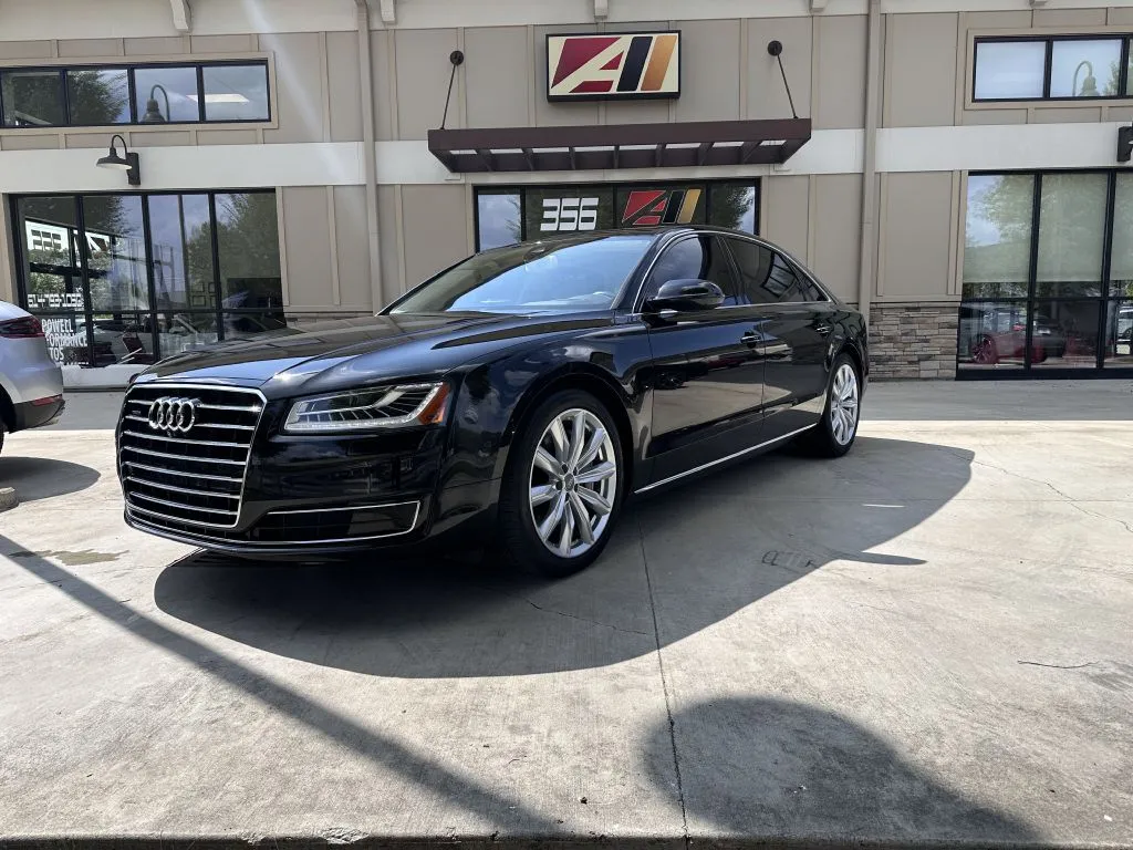 Black 2016 AUDI A8 L QUATTRO for sale in Powell, OH