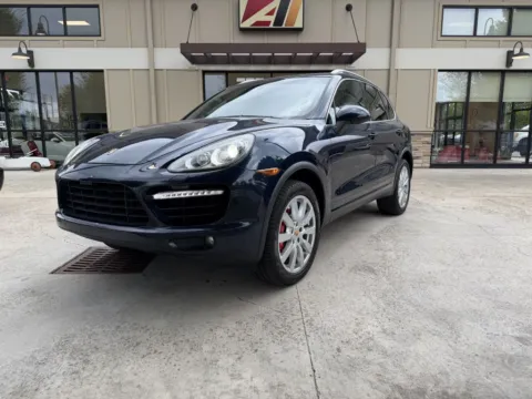 Blue 2014 PORSCHE CAYENNE TURBO for sale in Powell, OH