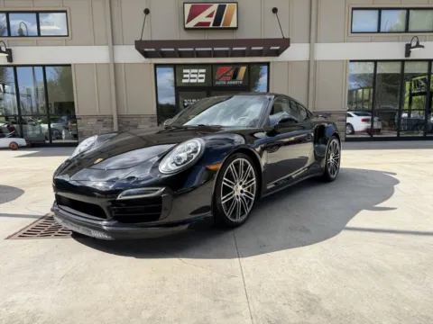 Black 2014 PORSCHE 911 TURBO for sale in Powell, OH
