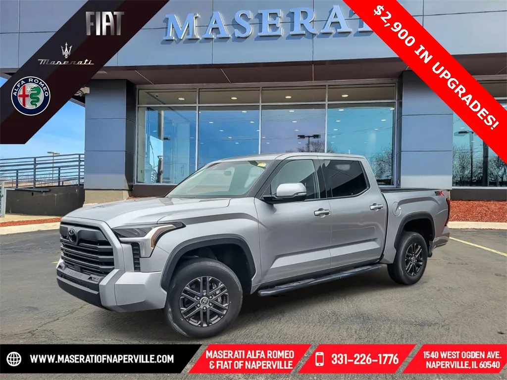 Silver 2023 Toyota Tundra SR5 for sale in Naperville, IL