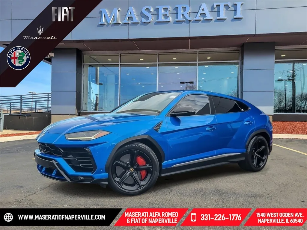 Blue 2019 Lamborghini Urus for sale in Naperville, IL