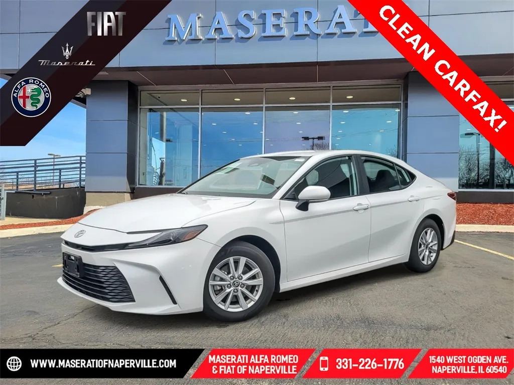 White 2025 Toyota Camry LE for sale in Naperville, IL