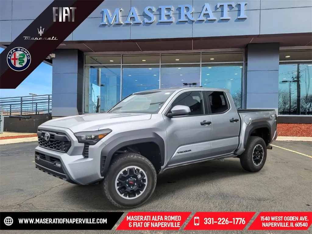 Silver 2025 Toyota Tacoma TRD Off-Road for sale in Naperville, IL