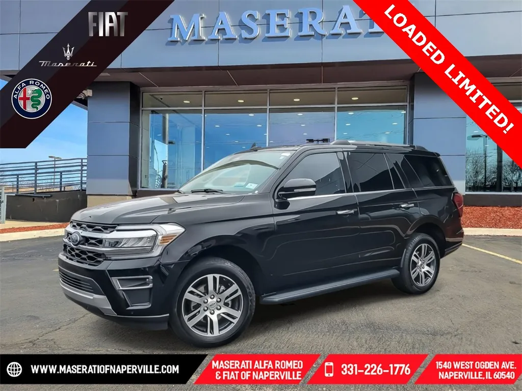 Black 2024 Ford Expedition Limited for sale in Naperville, IL