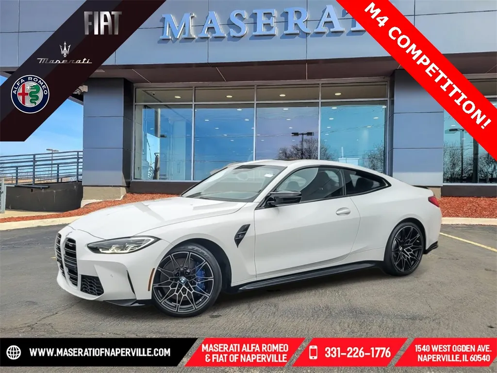 White 2024 BMW M4 Competition for sale in Naperville, IL