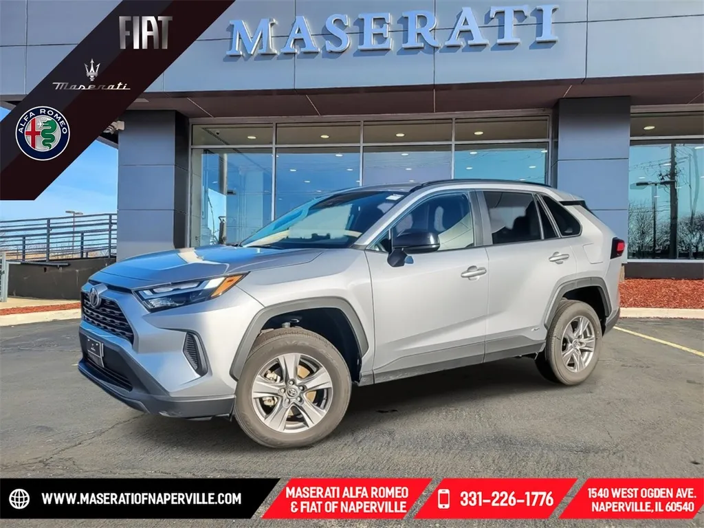 Gray 2025 Toyota RAV4 Hybrid LE for sale in Naperville, IL