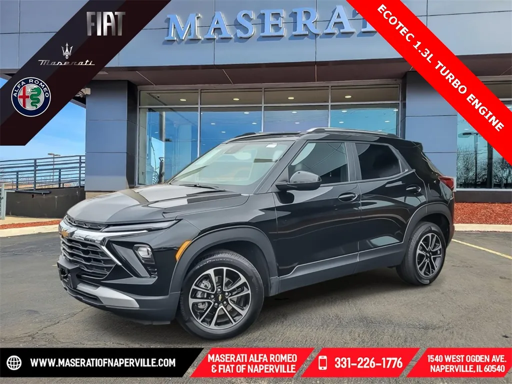 Black 2025 Chevrolet TrailBlazer LT for sale in Naperville, IL