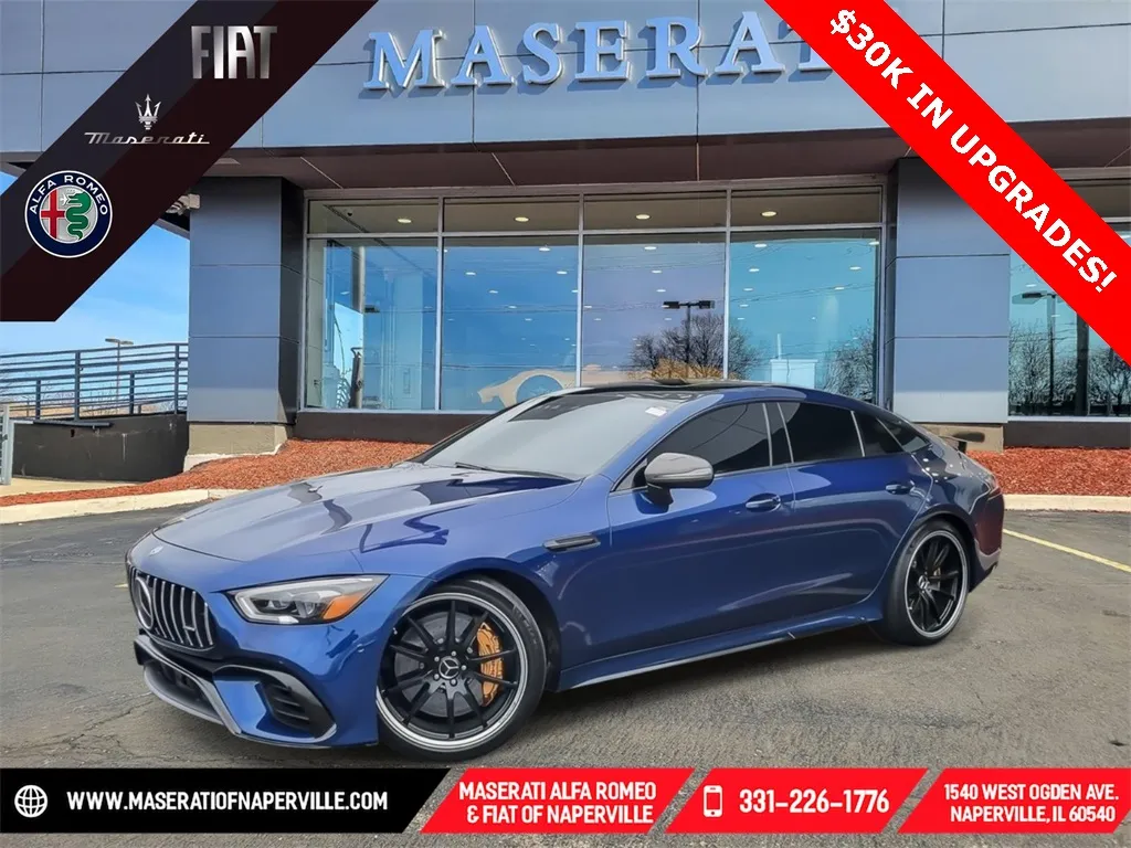 Blue 2019 Mercedes-Benz AMG GT 63 S for sale in Naperville, IL