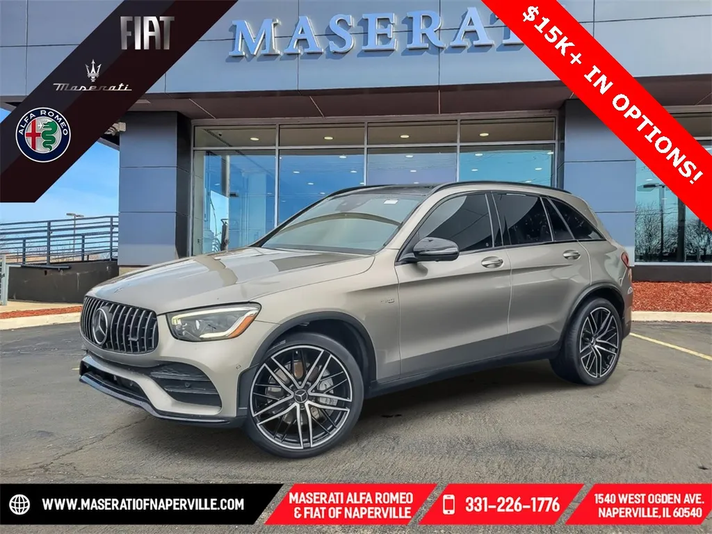 Silver 2020 Mercedes-Benz GLC 43 AMG for sale in Naperville, IL