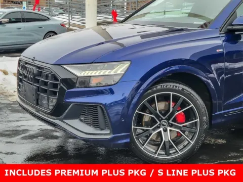 Photos of 2021 Audi Q8 55 Premium Plus for sale in Naperville, IL at Maserati Alfa Romeo of Naperville