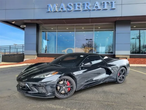 Black 2021 Chevrolet Corvette Stingray for sale in Naperville, IL