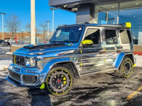 Blue 2020 Mercedes-Benz G-Class G 63 AMG for sale in Naperville, IL