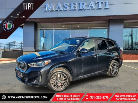 Black 2024 BMW X1 xDrive28i for sale in Naperville, IL