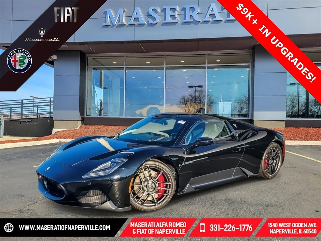 Black 2024 Maserati MC20 Cielo for sale in Naperville, IL