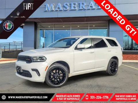 White 2021 Dodge Durango GT for sale in Naperville, IL