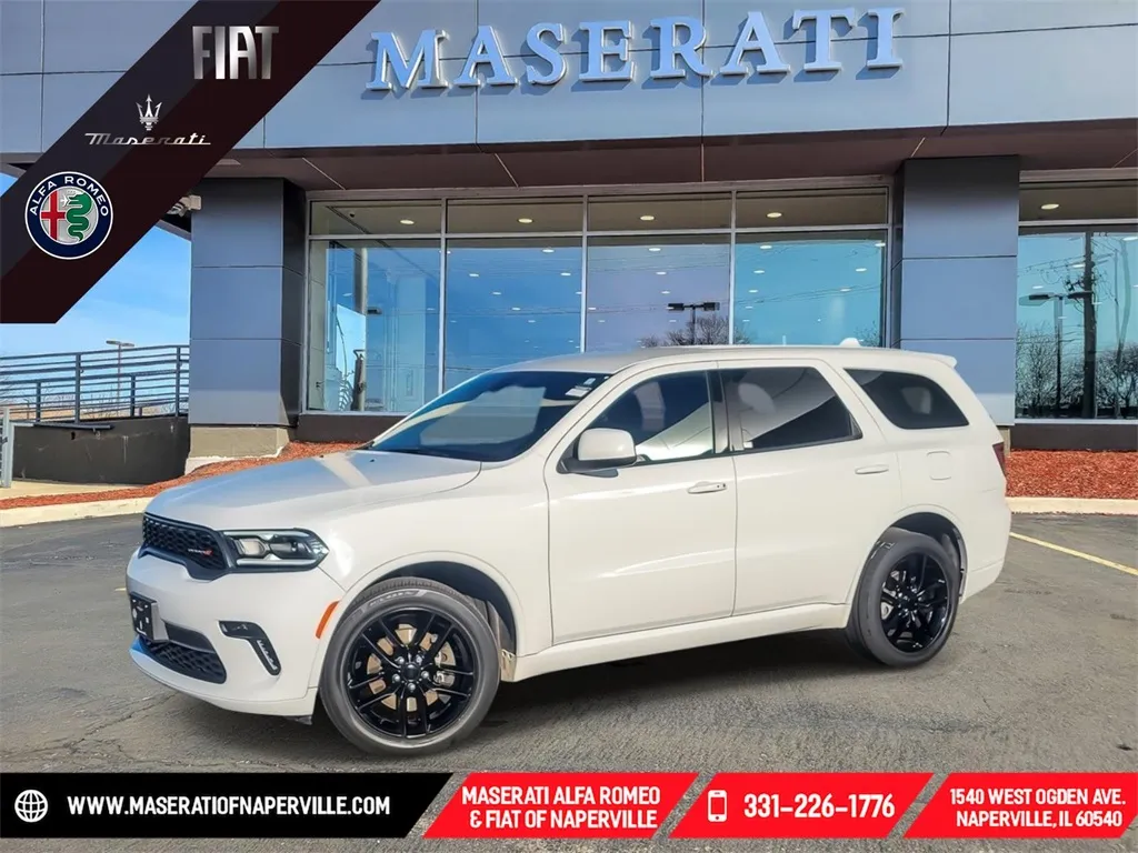 White 2021 Dodge Durango GT for sale in Naperville, IL