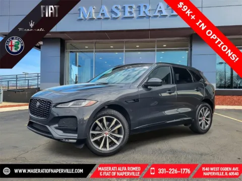 Gray 2022 Jaguar F-PACE P250 S for sale in Naperville, IL