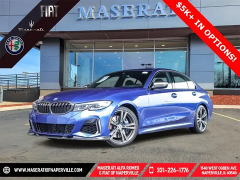 Blue 2021 BMW 3 Series M340i xDrive for sale in Naperville, IL