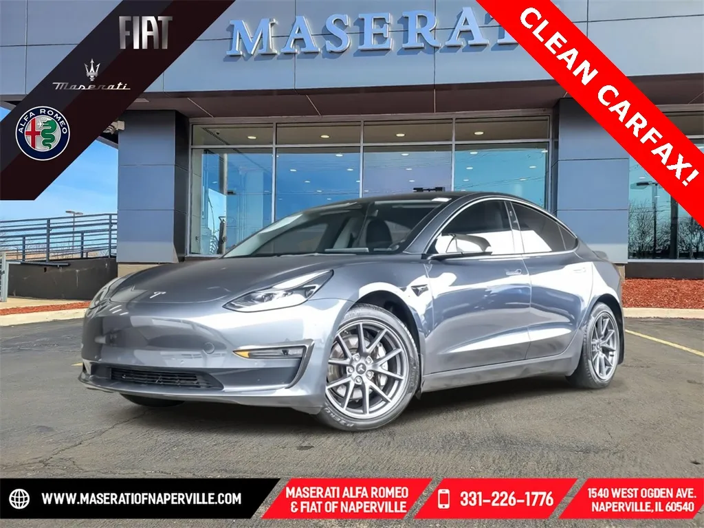 Blue 2022 Tesla Model 3 Long Range for sale in Naperville, IL