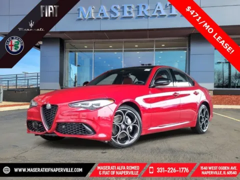 Red 2025 Alfa Romeo Giulia for sale in Naperville, IL