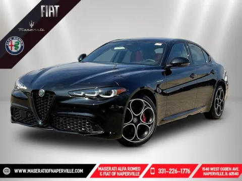 Black 2025 Alfa Romeo Giulia Veloce for sale in Naperville, IL