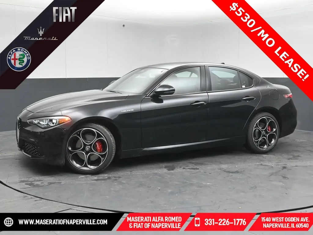 Black 2026 Alfa Romeo Giulia for sale in Naperville, IL